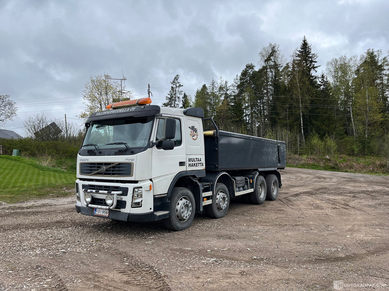 Volvo FM12, maansiirtokuorma-auto kipillä, 8X4, 2005, Vihti - قلابات: صور 2 Volvo FM12, maansiirtokuorma-auto kipillä, 8X4, 2005, Vihti - قلابات: صور 2
