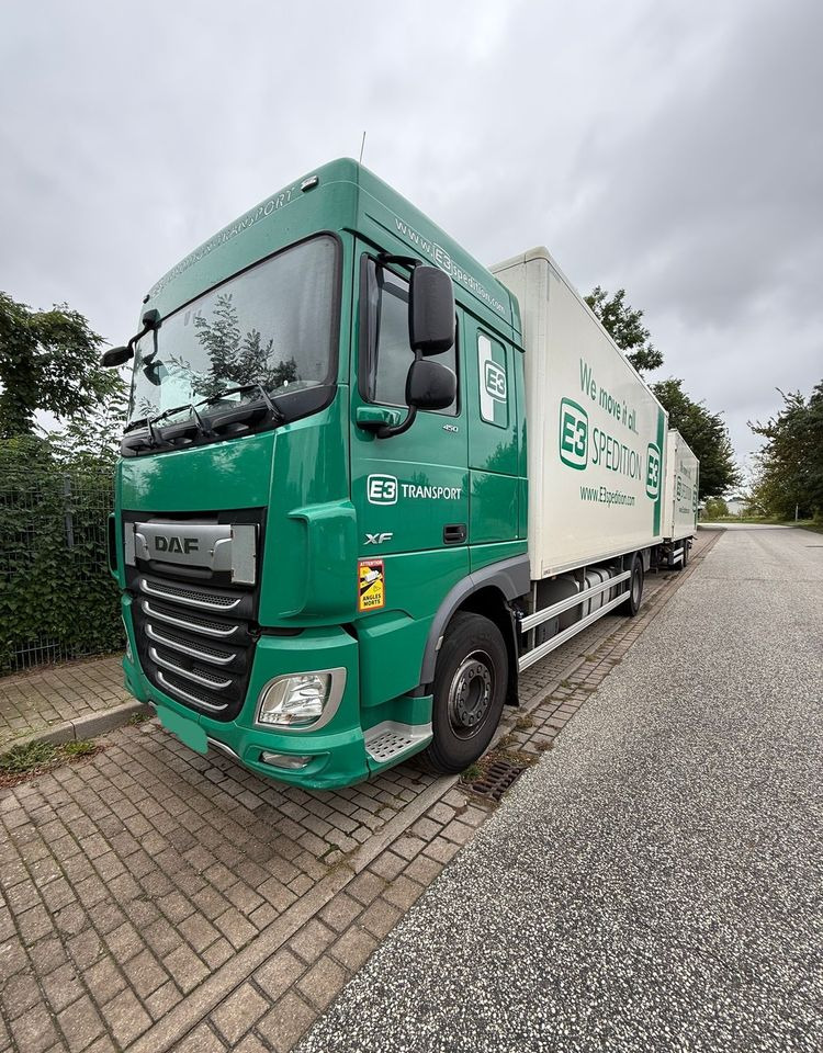 DAF XF ZESTAW TANDEM 2021 ORYGINALNY PRZEBIEG z Niemiec / PRZEJAZDOWY Z WINDĄ / - بصندوق مغلق شاحنة: صور 5 DAF XF ZESTAW TANDEM 2021 ORYGINALNY PRZEBIEG z Niemiec / PRZEJAZDOWY Z WINDĄ / - بصندوق مغلق شاحنة: صور 5