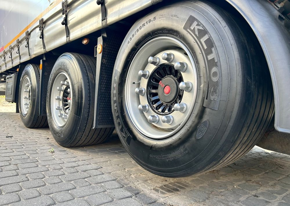 الخيمة نصف مقطورة Kögel MEGA 2019 OPONY 80% SAF PODNOSZONA OŚ PODNOSZONY DACH / OD PIERWSZEGO WŁAŚCICIELA: صور 7