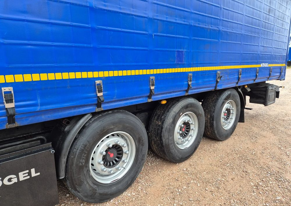 Kögel SALON PL / STANDARD 2019 SAF / PALECIARA / STAN BARDZO DOBRY / OD PIERWSZEGO WŁAŚCICIELA / SKRZYNIA NA PALETY / TOP 2019 - الخيمة نصف مقطورة: صور 2 Kögel SALON PL / STANDARD 2019 SAF / PALECIARA / STAN BARDZO DOBRY / OD PIERWSZEGO WŁAŚCICIELA / SKRZYNIA NA PALETY / TOP 2019 - الخيمة نصف مقطورة: صور 2