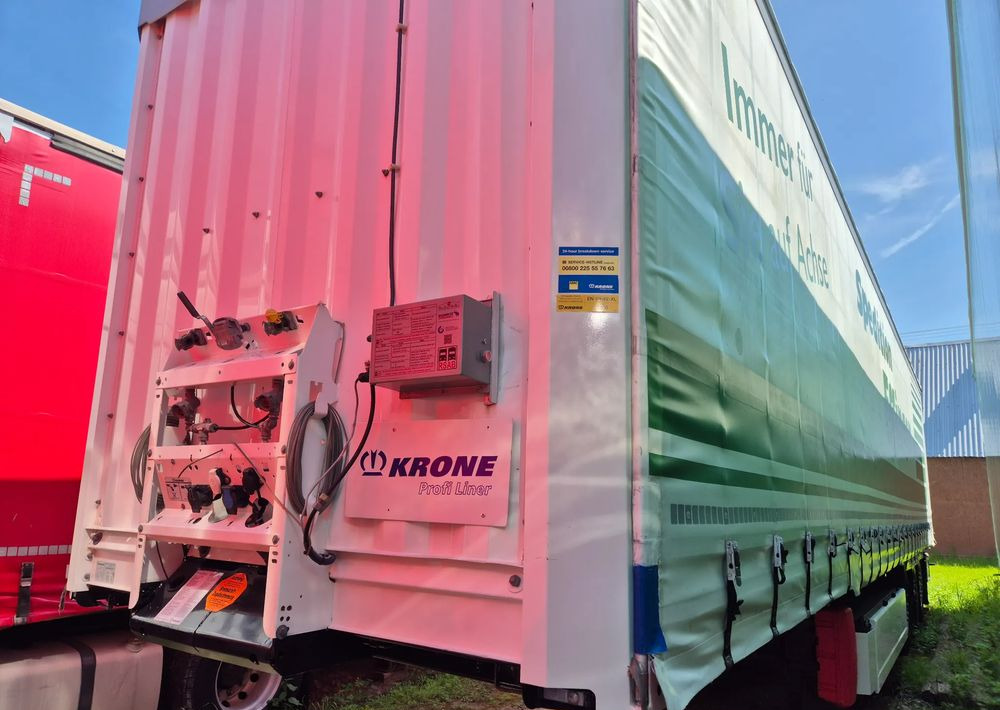 Krone BURTOWA BUDOWLANA VARIOS PÓŁMEGA 385/55 z Niemiec / ALUFELGI / stan bardzo dobry / PODNOSZONA OŚ I DACH / BPW firanka burto-firanka firana burtówka burto firanka - الخيمة نصف مقطورة: صور 5 Krone BURTOWA BUDOWLANA VARIOS PÓŁMEGA 385/55 z Niemiec / ALUFELGI / stan bardzo dobry / PODNOSZONA OŚ I DACH / BPW firanka burto-firanka firana burtówka burto firanka - الخيمة نصف مقطورة: صور 5