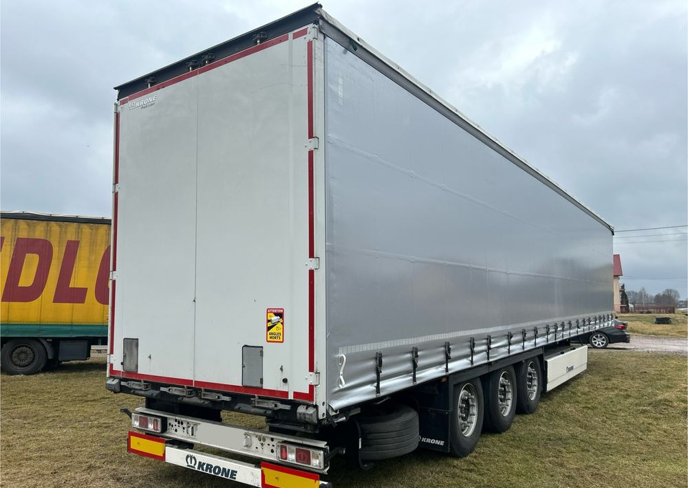 الخيمة نصف مقطورة Krone STANDARD 2021 podnoszona oś OPONY 70% / STAN BARDZO DOBRY / OD PIERWSZEGO WŁAŚCICIELA / PALECIARA / TOP / sprowadzona z Niemiec !!: صور 1