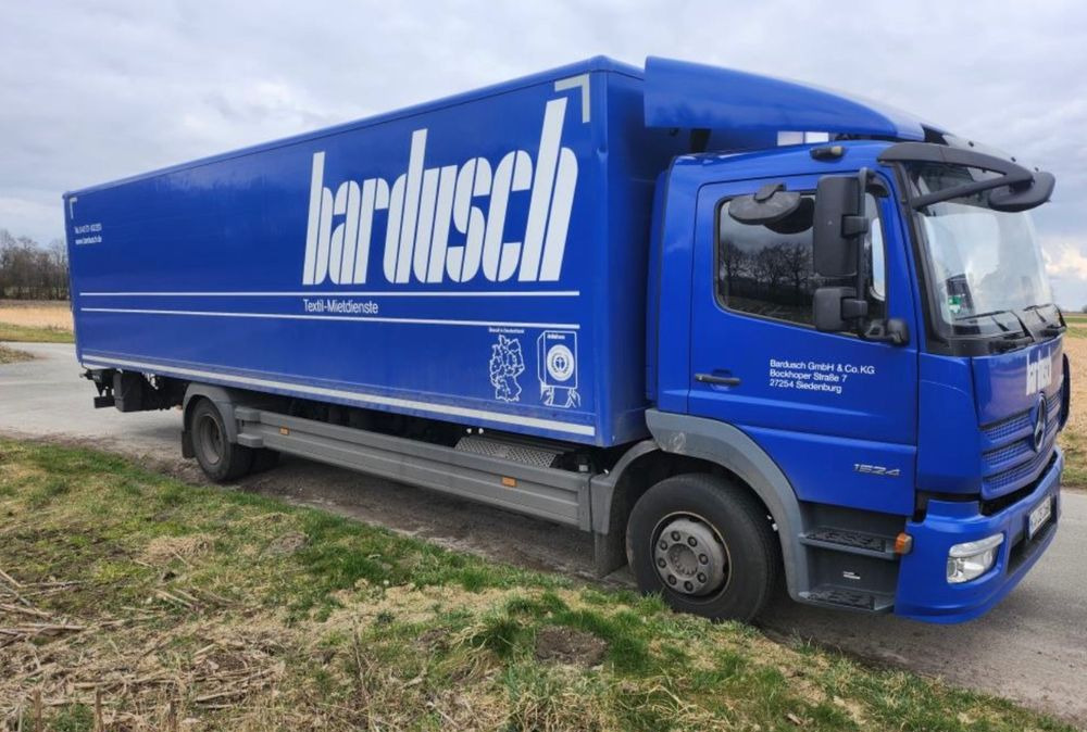 Mercedes-Benz Atego 1524 Z Niemiec TOP 2018 Przód i tył na poduszkach 15t DMC / 7.45m 18 palet TOP STAN - بصندوق مغلق شاحنة: صور 2 Mercedes-Benz Atego 1524 Z Niemiec TOP 2018 Przód i tył na poduszkach 15t DMC / 7.45m 18 palet TOP STAN - بصندوق مغلق شاحنة: صور 2