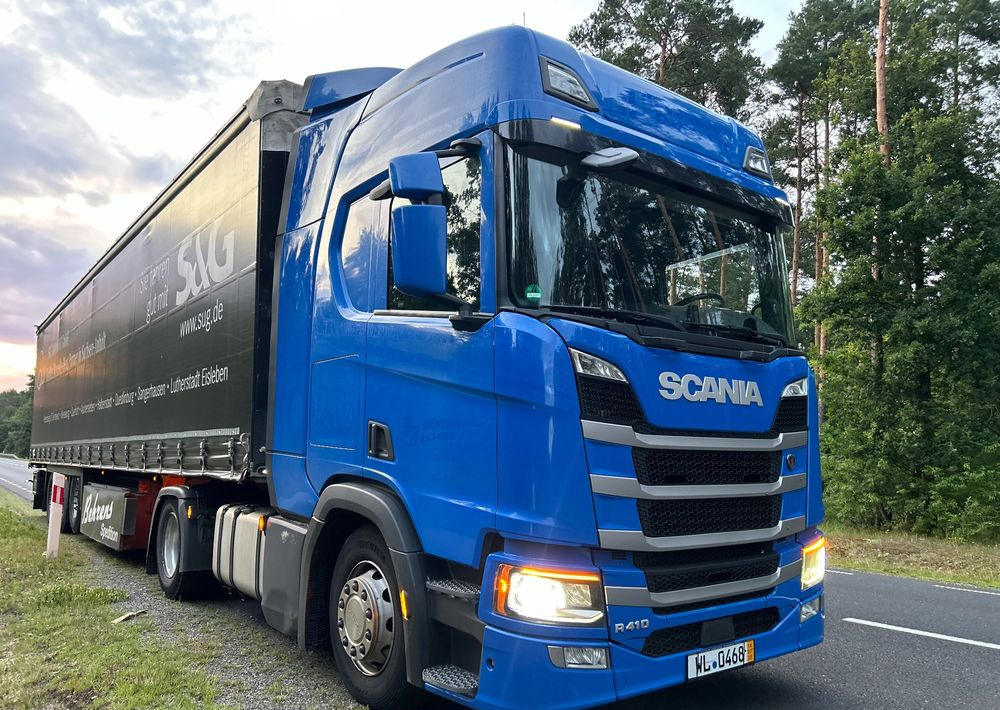 Scania R410 RETARDER FULL LED 2 ZBIORNIKI / KLIMA POSTOJOWA / VIRTUAL COCPIT z Niemiec - شاحنة جرار: صور 1 Scania R410 RETARDER FULL LED 2 ZBIORNIKI / KLIMA POSTOJOWA / VIRTUAL COCPIT z Niemiec - شاحنة جرار: صور 1
