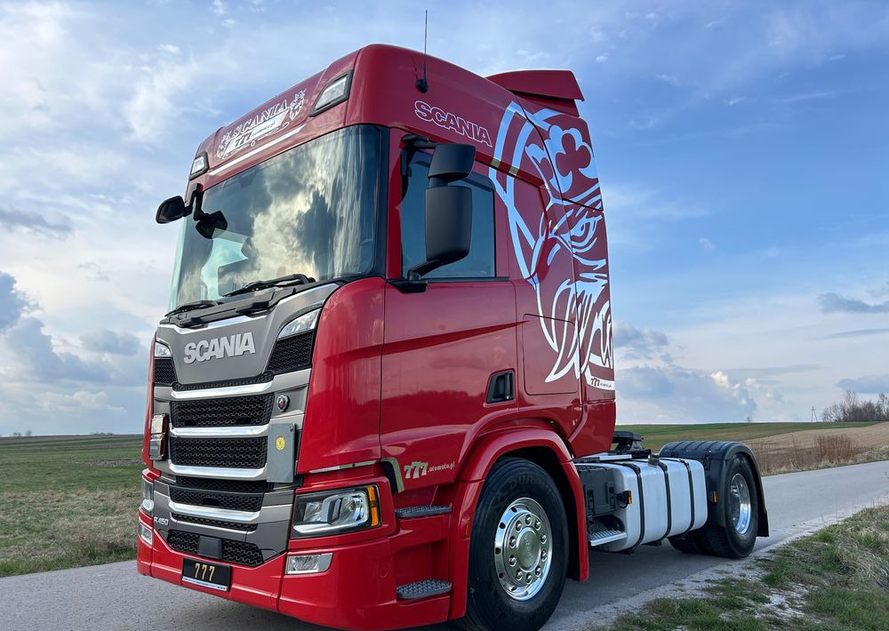 Scania R450 FULL ADR RETARDER ALUFELGI z Niemiec od jedynego właściciela ! HYDRAULIKA spod beczki spożywczej ! / do wywrotu ruchomej podłogi beczki TOP TOP TOP OKAZJA - شاحنة جرار: صور 4 Scania R450 FULL ADR RETARDER ALUFELGI z Niemiec od jedynego właściciela ! HYDRAULIKA spod beczki spożywczej ! / do wywrotu ruchomej podłogi beczki TOP TOP TOP OKAZJA - شاحنة جرار: صور 4