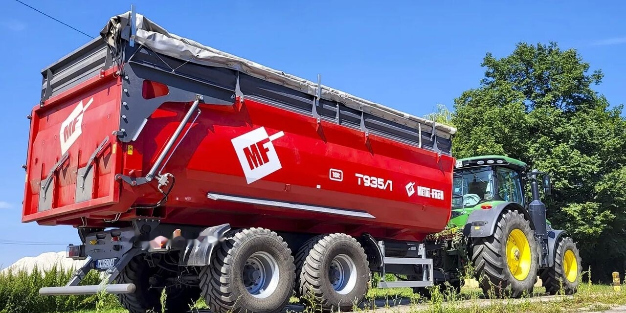 Metal-Fach Przyczepa skorupowa tandem T935/1 – 18t - المقطورة الزراعية: صور 1 Metal-Fach Przyczepa skorupowa tandem T935/1 – 18t - المقطورة الزراعية: صور 1