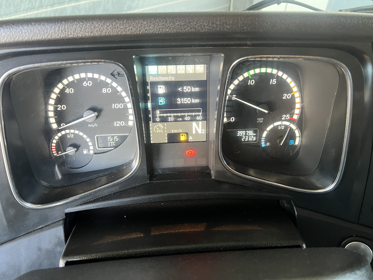 شاحنة جرار MERCEDES BENZ ACTROS 1845 4X2 L / CLASSIC SPACE / BLATT - LUFT / EURO 6 / NEBENANTRIEB: صور 16