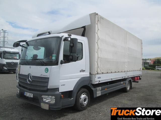 Mercedes-Benz Atego 818 L - الشاحنات الصغيرة المسطحة: صور 1 Mercedes-Benz Atego 818 L - الشاحنات الصغيرة المسطحة: صور 1