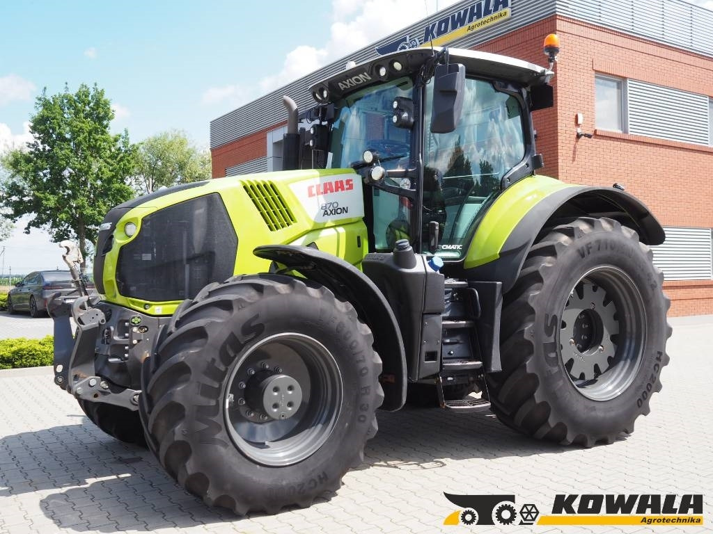 Claas Axion 870 CMATIC, GPS - RTK - جرار: صور 1 Claas Axion 870 CMATIC, GPS - RTK - جرار: صور 1