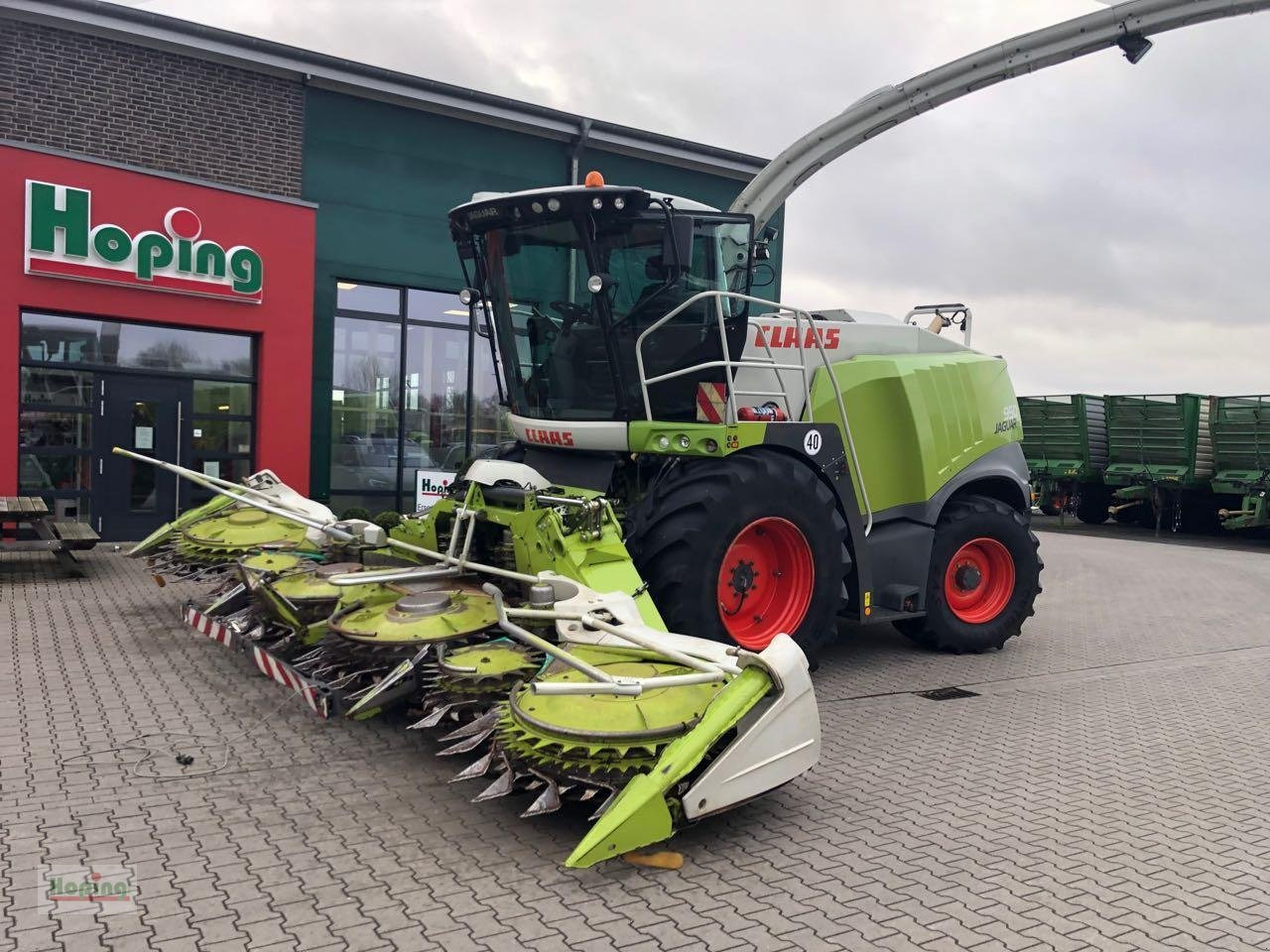 CLAAS 950 Jaguar - حصادة الأعلاف: صور 1 CLAAS 950 Jaguar - حصادة الأعلاف: صور 1