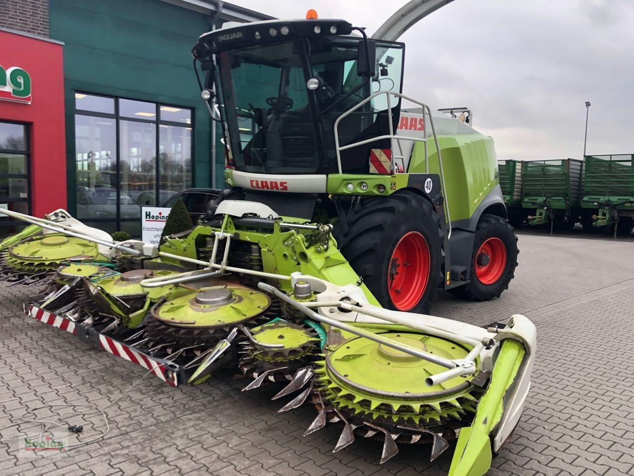 CLAAS 950 Jaguar - حصادة الأعلاف: صور 2 CLAAS 950 Jaguar - حصادة الأعلاف: صور 2