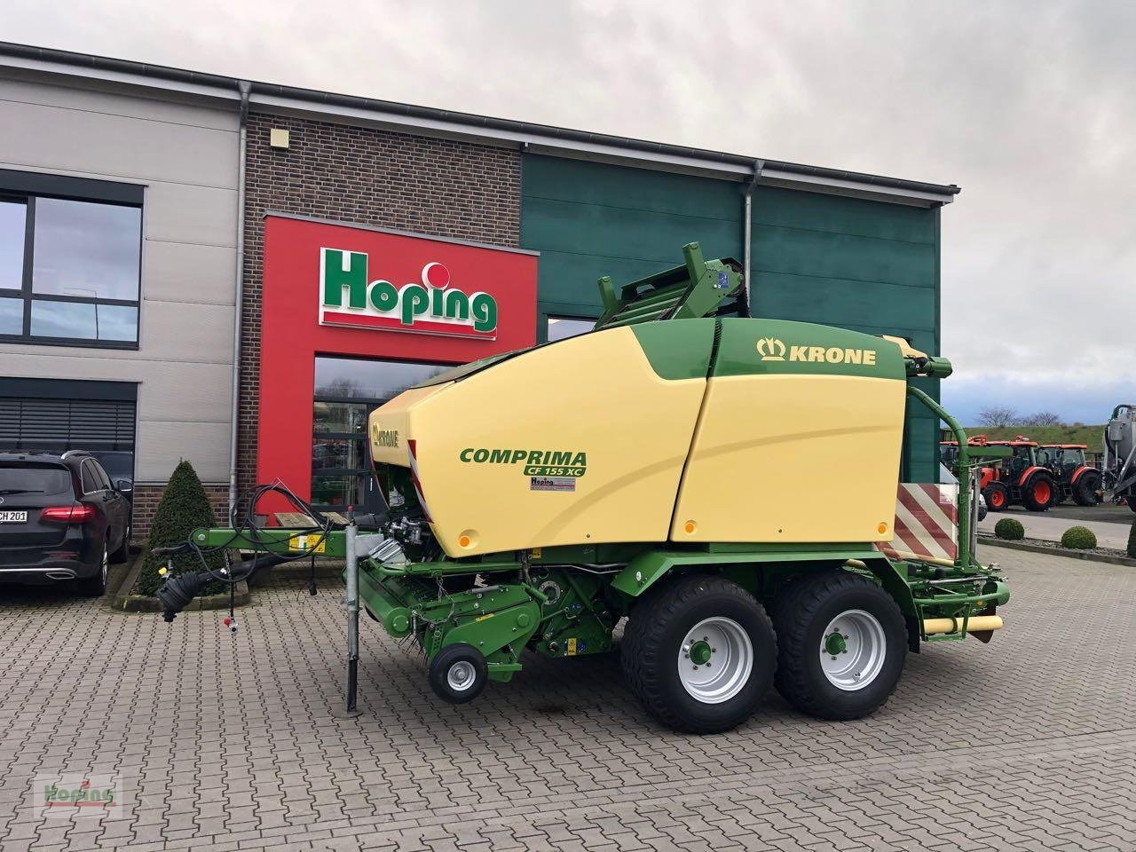 Krone Comprima CF 155 XC - مكبس القش الدائري: صور 1 Krone Comprima CF 155 XC - مكبس القش الدائري: صور 1