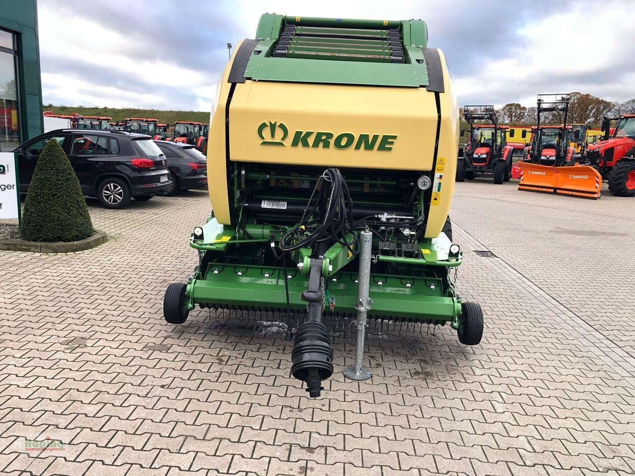 Krone Comprima V 150 XC - مكبس القش الدائري: صور 2 Krone Comprima V 150 XC - مكبس القش الدائري: صور 2