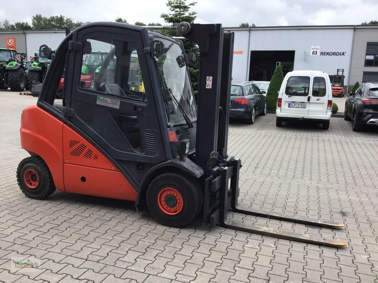 Linde H35D-01 - رافعة شوكية ديزل: صور 3 Linde H35D-01 - رافعة شوكية ديزل: صور 3