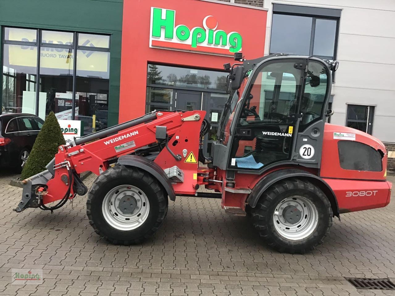 Weidemann 3080 T - جرافة ذات عجلات تلسكوبية: صور 1 Weidemann 3080 T - جرافة ذات عجلات تلسكوبية: صور 1