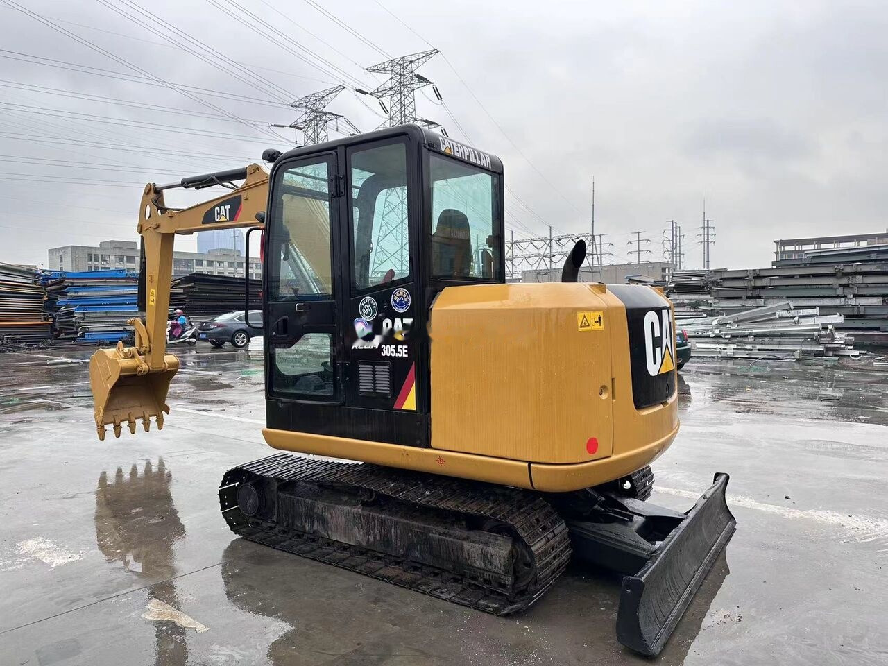 Caterpillar 305.5E - حفارة مصغرة: صور 1 Caterpillar 305.5E - حفارة مصغرة: صور 1