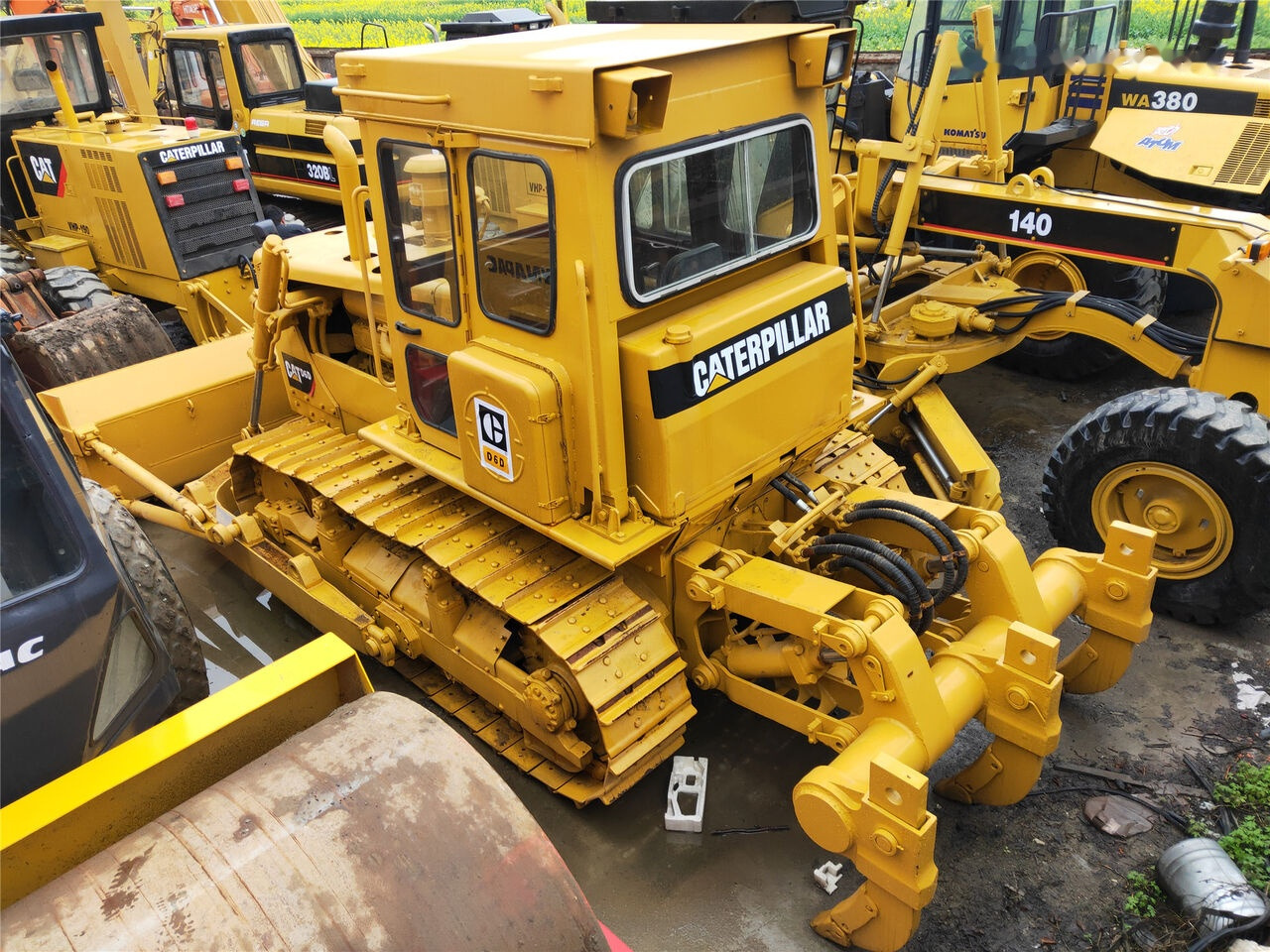 بلدوزر Caterpillar D6D: صور 8
