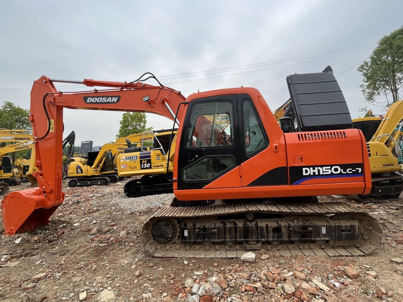 Doosan DH150LC-7 - حفارات زحافة: صور 3 Doosan DH150LC-7 - حفارات زحافة: صور 3