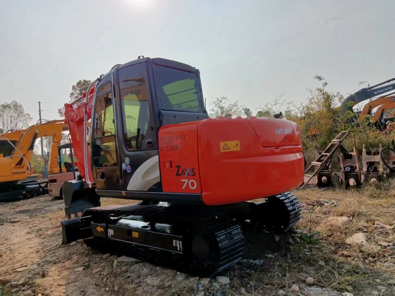 Hitachi ZX70 - حفارة مصغرة: صور 4 Hitachi ZX70 - حفارة مصغرة: صور 4