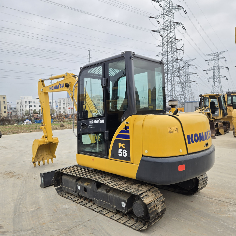KOMATSU PC56-7 - حفارة مصغرة: صور 2 KOMATSU PC56-7 - حفارة مصغرة: صور 2