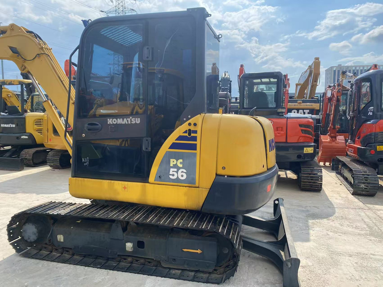KOMATSU PC56-7 - حفارة مصغرة: صور 4 KOMATSU PC56-7 - حفارة مصغرة: صور 4