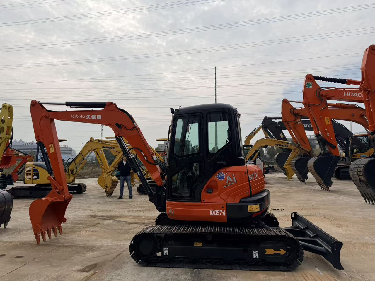 KUBOTA KX057-4 - حفارة مصغرة: صور 5 KUBOTA KX057-4 - حفارة مصغرة: صور 5