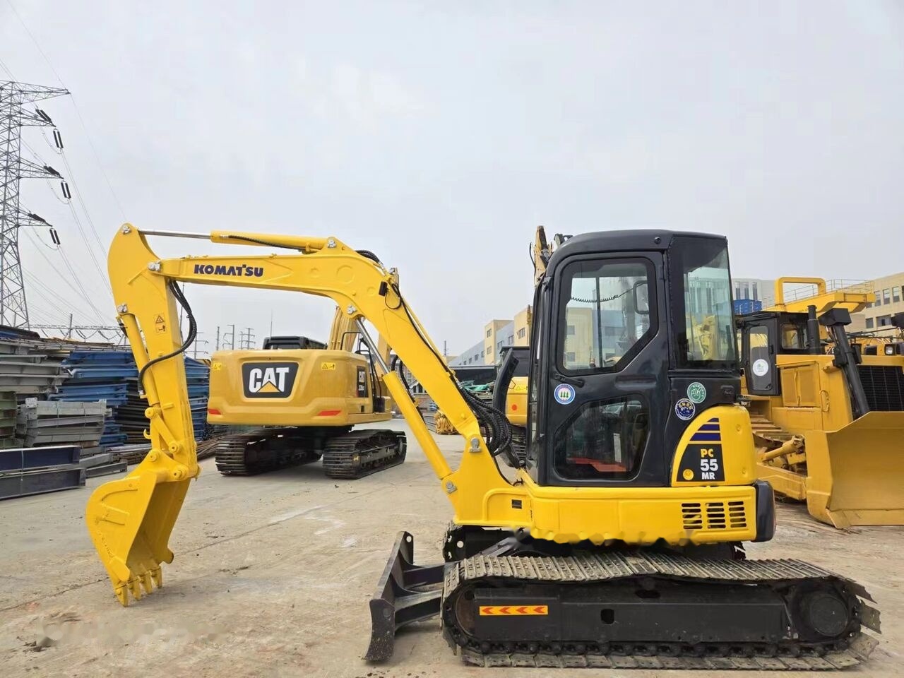 حفارة مصغرة Komatsu PC55MR: صور 6