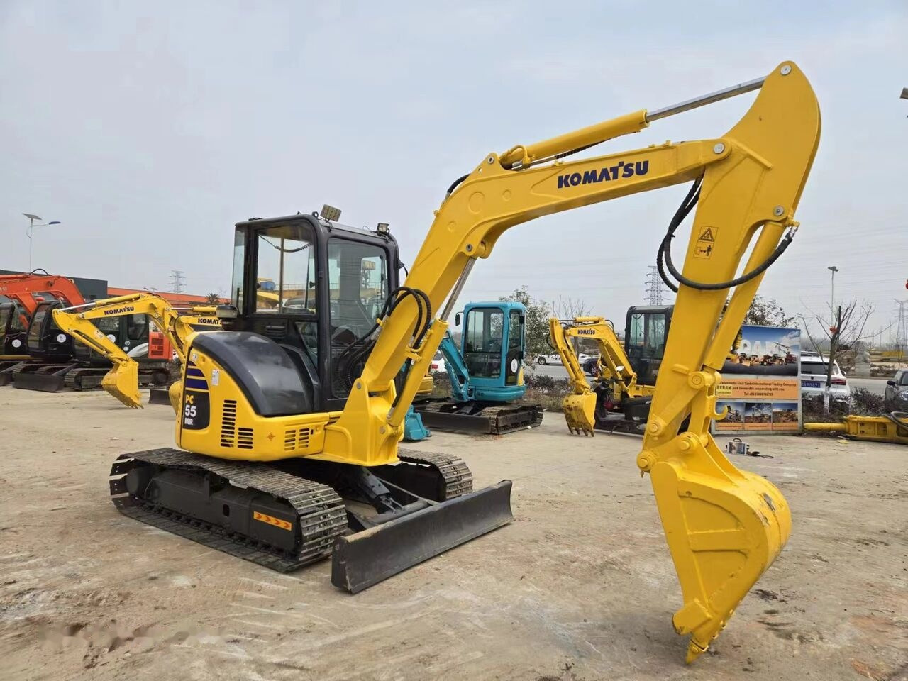 Komatsu PC55 - حفارة مصغرة: صور 2 Komatsu PC55 - حفارة مصغرة: صور 2