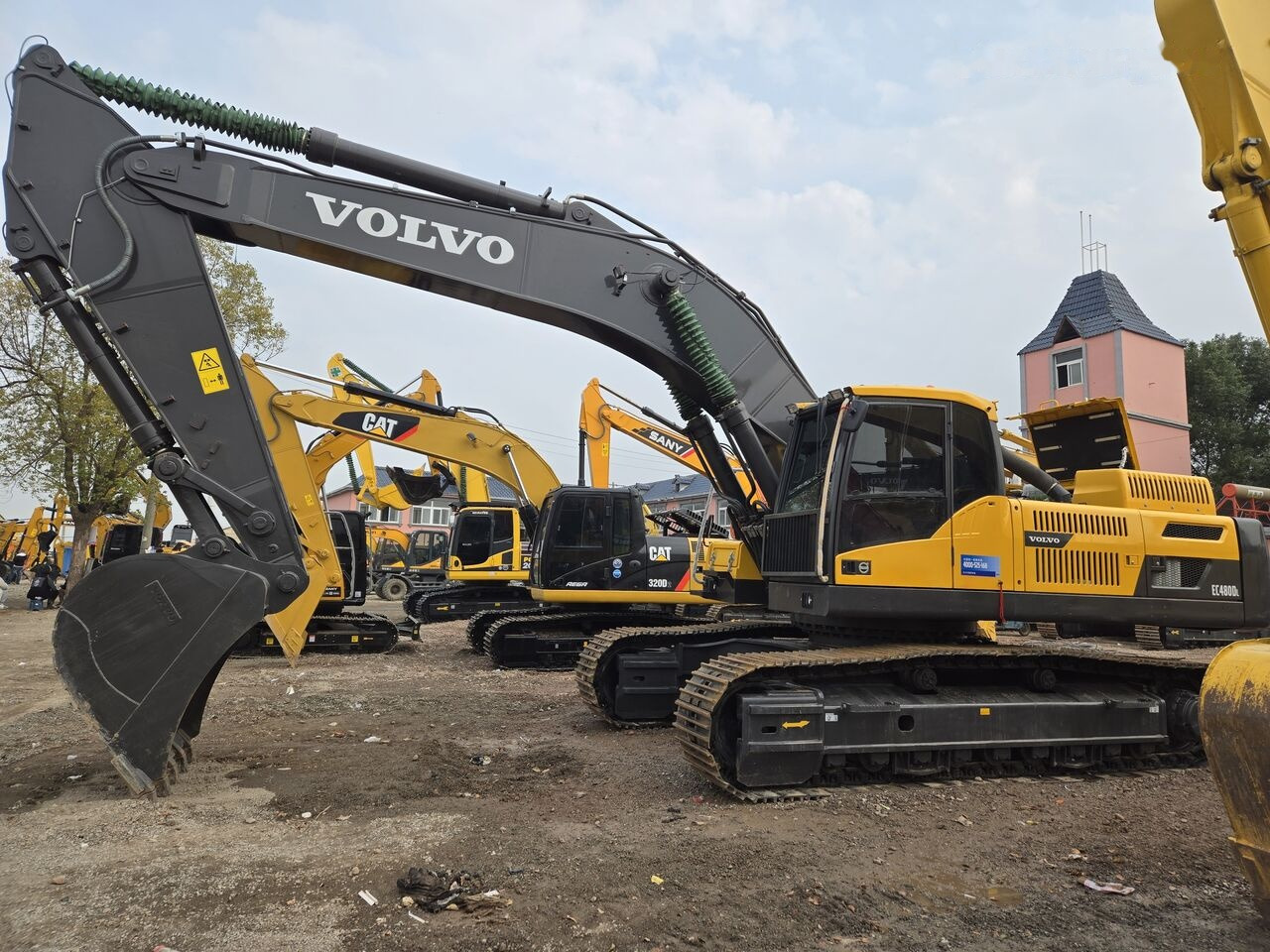 Volvo EC480D - حفارات زحافة: صور 2 Volvo EC480D - حفارات زحافة: صور 2
