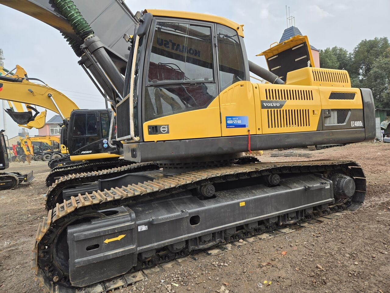 Volvo EC480D - حفارات زحافة: صور 3 Volvo EC480D - حفارات زحافة: صور 3