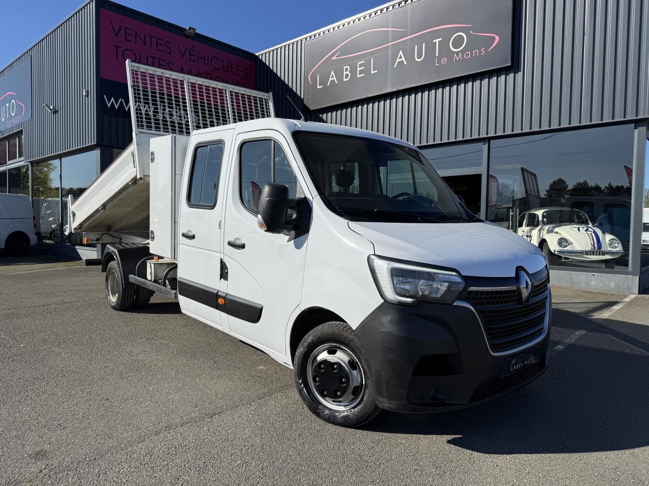 RENAULT MASTER 3T5 BENNE + COFFRE RJ DOUBLE CABINE 6 PL 2.3 DCI 130 CH CONFORT + GPS + REGUL + CLIM - قلاب صغير: صور 2 RENAULT MASTER 3T5 BENNE + COFFRE RJ DOUBLE CABINE 6 PL 2.3 DCI 130 CH CONFORT + GPS + REGUL + CLIM - قلاب صغير: صور 2