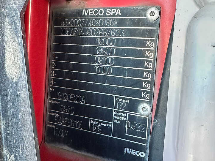 Iveco Eurocargo 160e25 - بصندوق مغلق شاحنة: صور 4 Iveco Eurocargo 160e25 - بصندوق مغلق شاحنة: صور 4