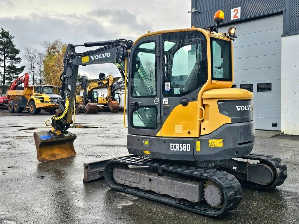 Volvo ECR 58 D  - حفارة مصغرة: صور 3 Volvo ECR 58 D  - حفارة مصغرة: صور 3