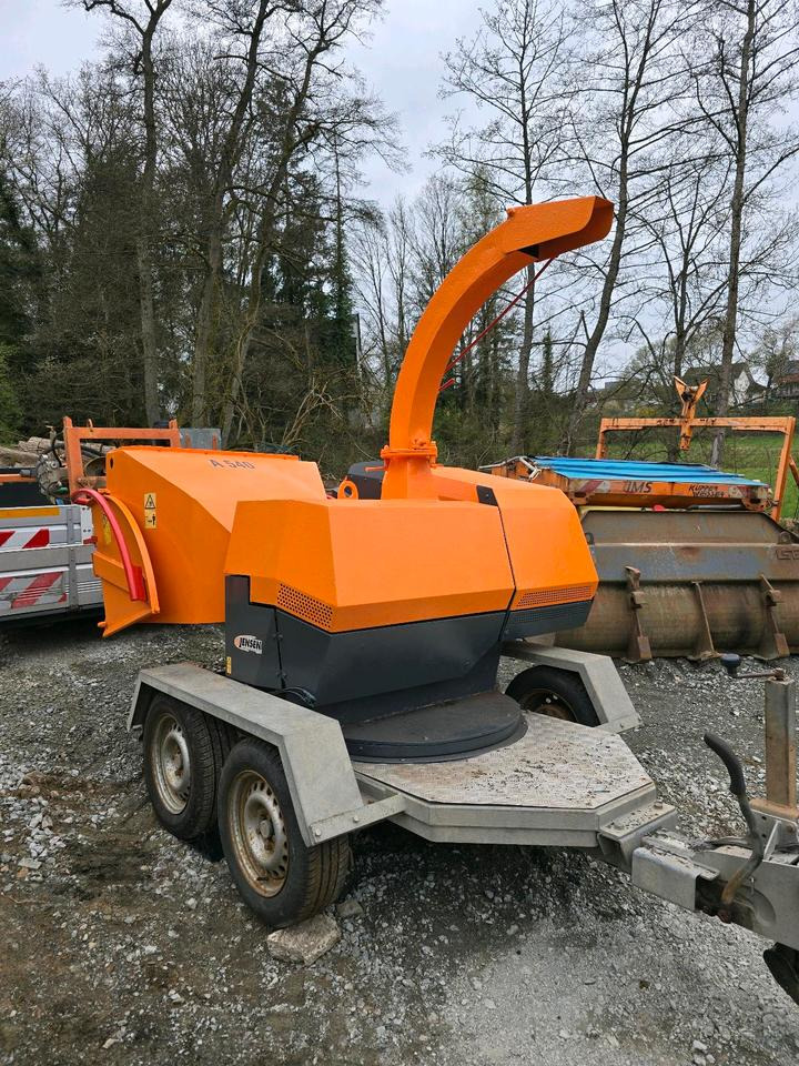 Jensen A540 Holzhacker Holzhäcksler Häcksler Holzhackschnitzler Tünnißen Stocks Dücker Kubot Motor - ماكينة تقطيع الأغصان: صور 4 Jensen A540 Holzhacker Holzhäcksler Häcksler Holzhackschnitzler Tünnißen Stocks Dücker Kubot Motor - ماكينة تقطيع الأغصان: صور 4