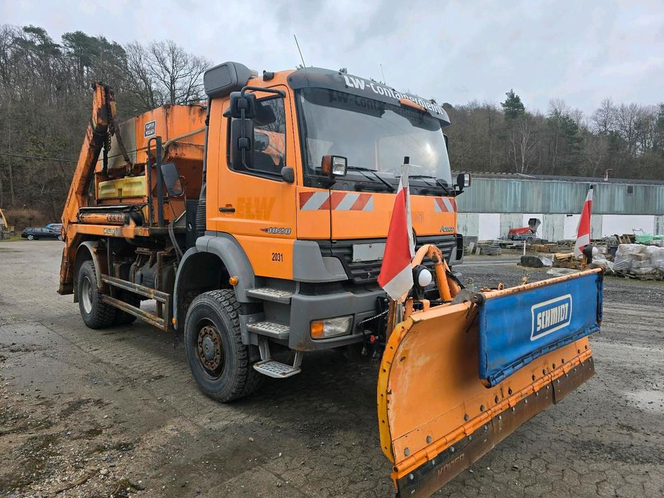 Mercedes-Benz Allrad Atego 1828 AK Absetzkipper Meiller Schmidt Schneepflug Küpper-Weisser Salzstreuer Allrad - جرافة ثلج: صور 4 Mercedes-Benz Allrad Atego 1828 AK Absetzkipper Meiller Schmidt Schneepflug Küpper-Weisser Salzstreuer Allrad - جرافة ثلج: صور 4