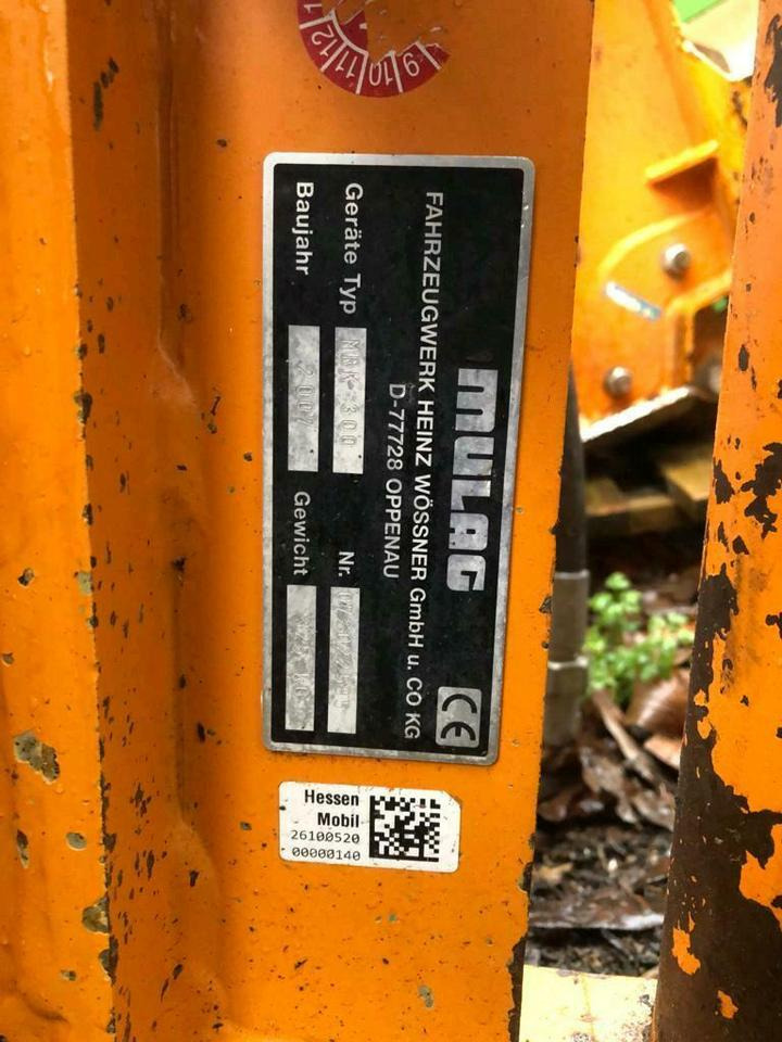 Mulag MRK 300 Randstreifenmäher Böschungsmulcher Mähausleger MKM - ذراع الرافعة: صور 5 Mulag MRK 300 Randstreifenmäher Böschungsmulcher Mähausleger MKM - ذراع الرافعة: صور 5