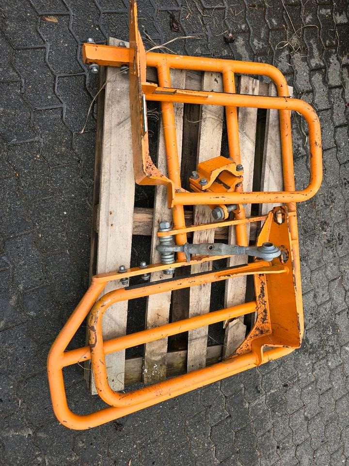 جرافة ثلج Mulag Seitenanfahrschutz Lampenbügel für Unimog U 300 400 500 UGE UGN 405/12 405/10 Böschungsmäher Böschungsmulcher MHU 800 ME 700 Stoßstange Lampenschutzbügel: صور 7