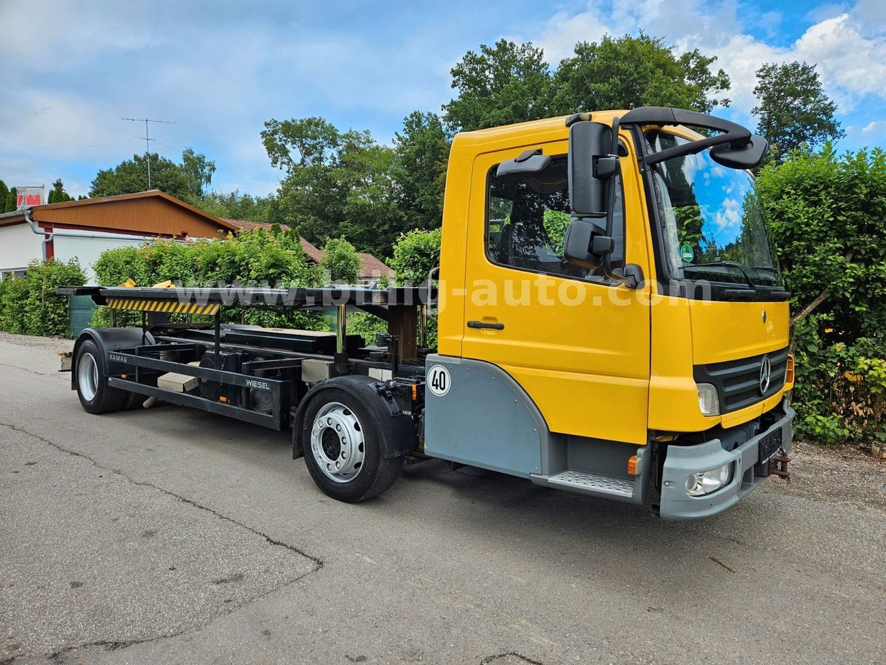 Mercedes-Benz Kamag * WBH 25 * Wiesel * Umsetzer * Sattelkupp. - شاحنات الحاويات/ جسم علوي قابل للتغيير شاحنة: صور 2 Mercedes-Benz Kamag * WBH 25 * Wiesel * Umsetzer * Sattelkupp. - شاحنات الحاويات/ جسم علوي قابل للتغيير شاحنة: صور 2