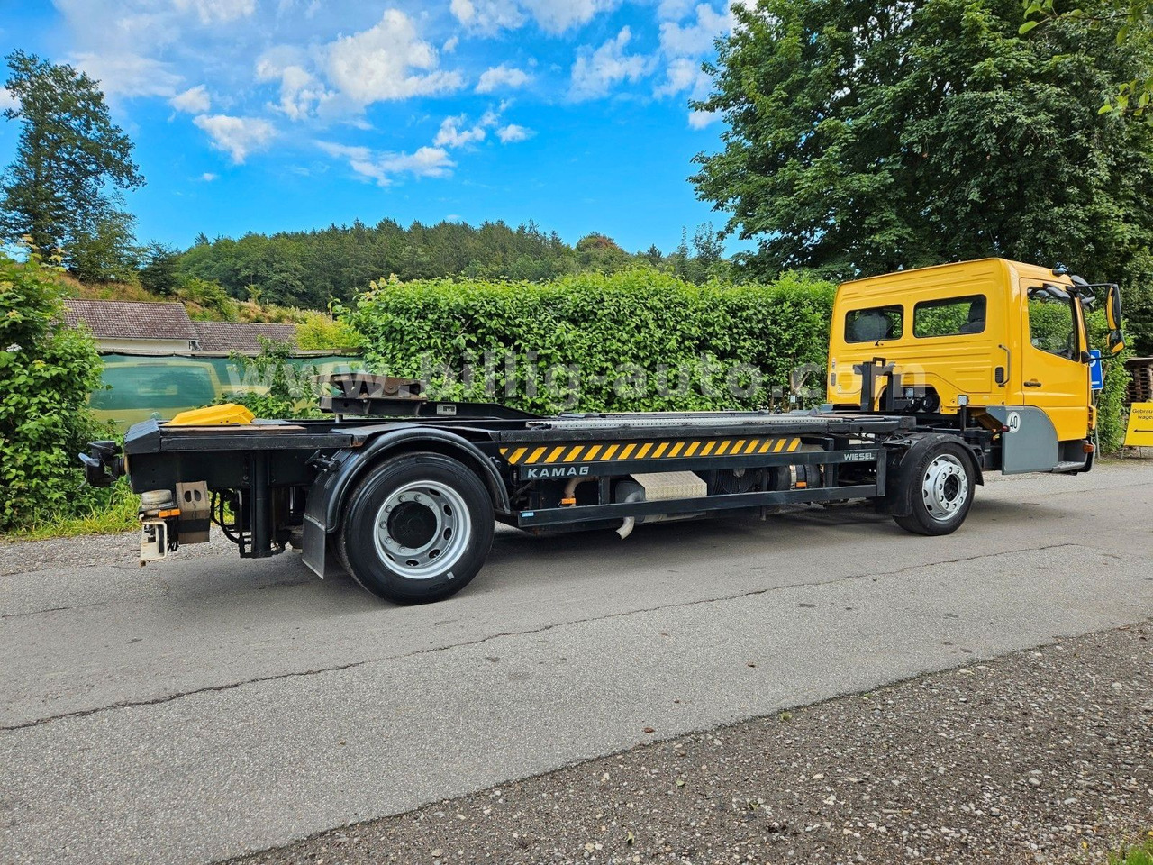 Mercedes-Benz Kamag * WBH 25 * Wiesel * Umsetzer * Sattelkupp. - شاحنات الحاويات/ جسم علوي قابل للتغيير شاحنة: صور 4 Mercedes-Benz Kamag * WBH 25 * Wiesel * Umsetzer * Sattelkupp. - شاحنات الحاويات/ جسم علوي قابل للتغيير شاحنة: صور 4