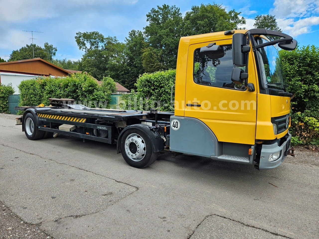 Mercedes-Benz Kamag * WBH 25 * Wiesel * Umsetzer * Sattelkupp. - شاحنات الحاويات/ جسم علوي قابل للتغيير شاحنة: صور 3 Mercedes-Benz Kamag * WBH 25 * Wiesel * Umsetzer * Sattelkupp. - شاحنات الحاويات/ جسم علوي قابل للتغيير شاحنة: صور 3