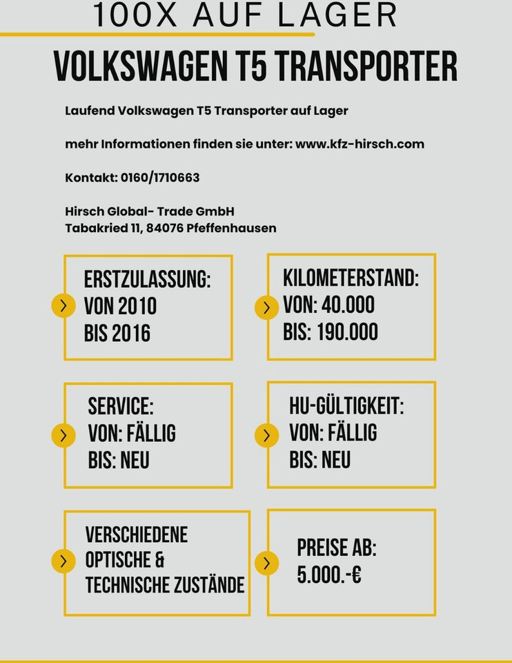 Volkswagen T5 Transporter 2.0TDI EU5*2xSchiebetüre*1.Hand* - ميكروباص: صور 4 Volkswagen T5 Transporter 2.0TDI EU5*2xSchiebetüre*1.Hand* - ميكروباص: صور 4