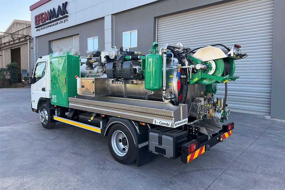EFEMMAK S-Combi Combined Sewer Jetting And Vacuum Vehicle - فراغ شاحنة: صور 3 EFEMMAK S-Combi Combined Sewer Jetting And Vacuum Vehicle - فراغ شاحنة: صور 3