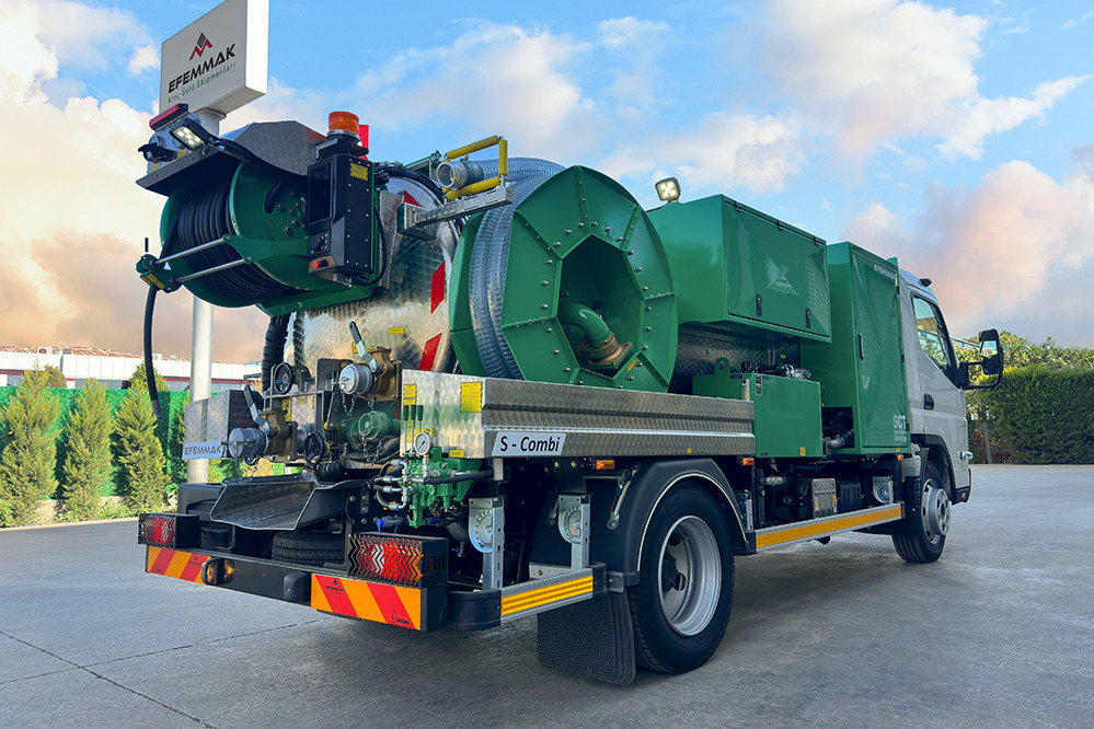 EFEMMAK S-Combi Combined Sewer Jetting And Vacuum Vehicle - فراغ شاحنة: صور 3 EFEMMAK S-Combi Combined Sewer Jetting And Vacuum Vehicle - فراغ شاحنة: صور 3