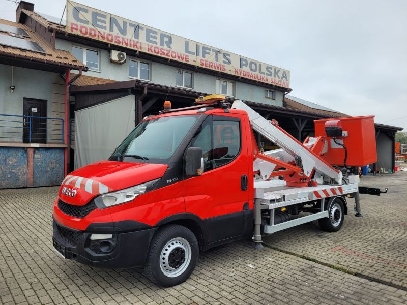 Iveco Daily 35S12 podnośnik koszowy 17 m Multitel MX170 - مصاعد الازدهار محمولة على شاحنة: صور 1 Iveco Daily 35S12 podnośnik koszowy 17 m Multitel MX170 - مصاعد الازدهار محمولة على شاحنة: صور 1