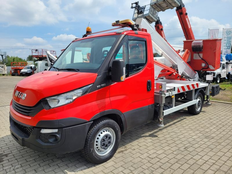 Iveco Daily 35S12 podnośnik koszowy 21 m Multitel MX210 - مصاعد الازدهار محمولة على شاحنة: صور 1 Iveco Daily 35S12 podnośnik koszowy 21 m Multitel MX210 - مصاعد الازدهار محمولة على شاحنة: صور 1