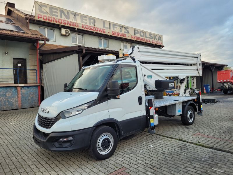 Iveco Daily 35S12 podnośnik koszowy 23 m CTE ZED 23.3 JH - مصاعد الازدهار محمولة على شاحنة: صور 1 Iveco Daily 35S12 podnośnik koszowy 23 m CTE ZED 23.3 JH - مصاعد الازدهار محمولة على شاحنة: صور 1