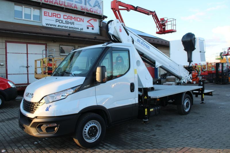 Oil&Steel Scorpion 2013 - 20 m zamontowany na Iveco 35S14H - مصاعد الازدهار محمولة على شاحنة: صور 1 Oil&Steel Scorpion 2013 - 20 m zamontowany na Iveco 35S14H - مصاعد الازدهار محمولة على شاحنة: صور 1