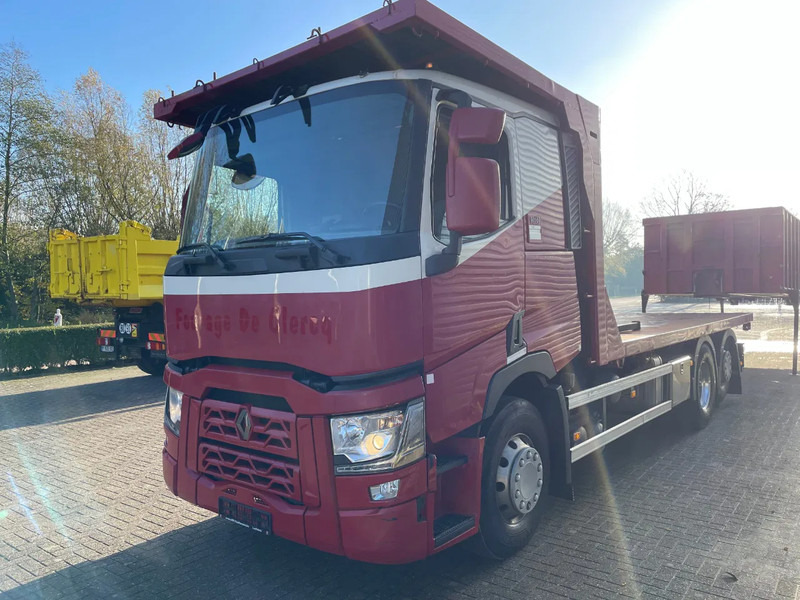 Renault T 460 / VOLLEDIG LUCHT GEVEERD / ALU VELGEN / HANDGESCHAKELD / LOW KM / - شاحنات مسطحة: صور 3 Renault T 460 / VOLLEDIG LUCHT GEVEERD / ALU VELGEN / HANDGESCHAKELD / LOW KM / - شاحنات مسطحة: صور 3