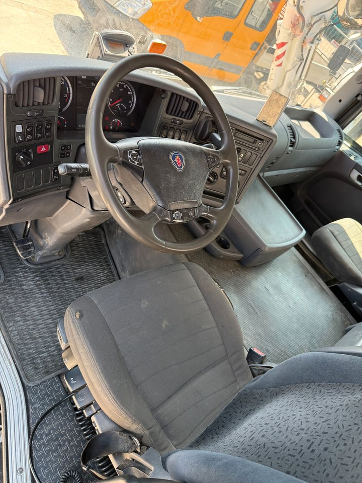 Scania G440 Brücke mit Ladekran - شاحنات مسطحة, شاحنة كرين: صور 5 Scania G440 Brücke mit Ladekran - شاحنات مسطحة, شاحنة كرين: صور 5