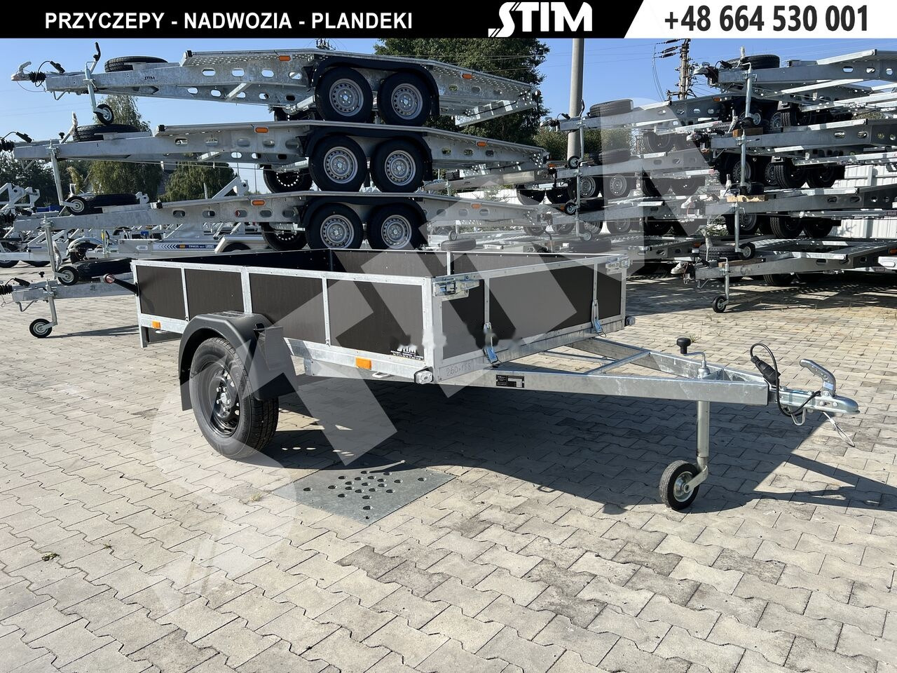 Stim S11-075/2615R + przednia burta otwierana - مقطورات السيارات: صور 3 Stim S11-075/2615R + przednia burta otwierana - مقطورات السيارات: صور 3